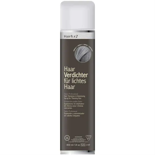 Hairfor2 - Haarauffüller GRAU - 400 ml