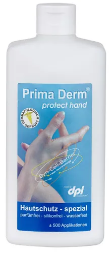 Prima Derm Hautschutzcreme 500 ml Profi Protect Hand Creme Handcreme Syn-Cell