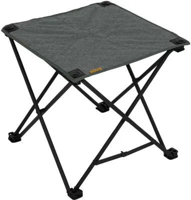 BO-CAMP Campinghocker Mentone Mini - Leichter Klapphocker für Trekking - Camping-Möbel, leicht und tragbar bis 70 kg, ideal für Reisen und Abenteuer mit stylischem Industrial-Design.