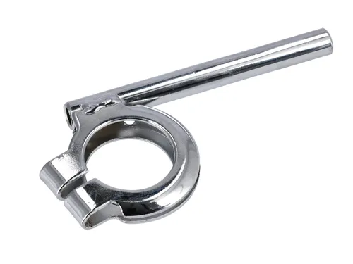 Blinkleuchtenträger vorn, Chrom, Ø10mm - für Simson S50, S51, S70