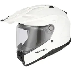 Acerbis Attack, Endurohelm - Weiß - M in weiß von Acerbis