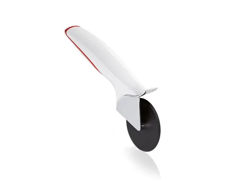 Leifheit Pizzaschneider ComfortLine-Serie, Pizzaroller aus Kunststoff mit Nylonr