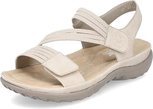 Rieker Sandalen in Beige - Größe 43 - Wanderschuhe von Rieker, bequem und stilvoll für lange Spaziergänge. Jetzt in Größe 43 und versandkostenfrei auf Spartoo.de erhältlich!