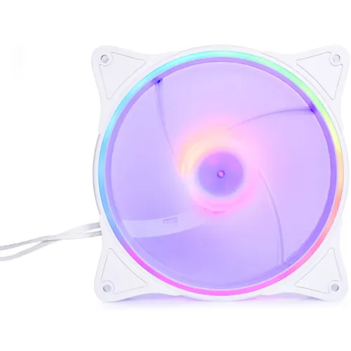 Alphacool Rise Aurora 140mm Lüfter Weiß - Effiziente Kühlung für PC-Gehäuse - Gehäuselüfter mit 140mm Durchmesser, leise im Betrieb und sorgt für optimale Luftzirkulation in deinem PC-Gehäuse.