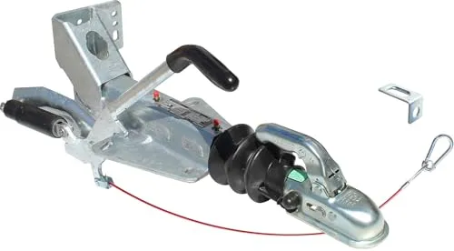 Knott Auflaufeinrichtung KF13E - für Pkw Anhänger 750-1400kg, max. Stützlast 100kg, Eigengewicht ca. 17,5 kg, inkl. Zugkugelkupplung