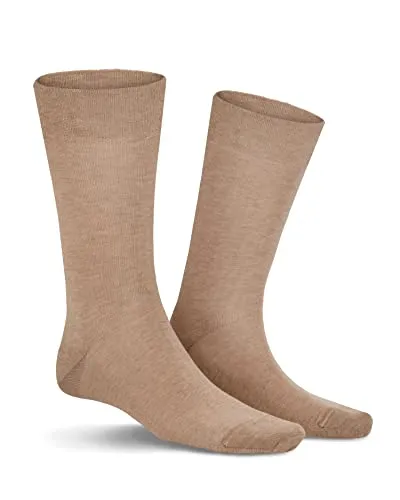 KUNERT Herren Socken Clark druckfreier Bund Beige-mel. 8320 43-46