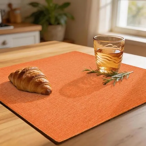 Tischsets Orange von Rinpon