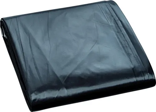 Color Expert Bauplane LDPE 75 my 4 x 5 m = 20 m² schwarz Abdeckplane