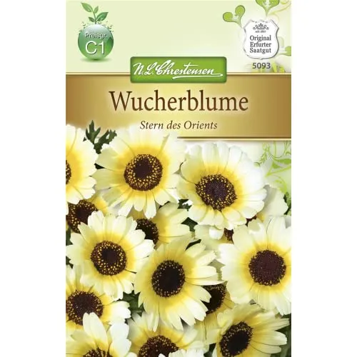 Produktbild N.L. Chrestensen 5093 Wucherblume Stern des Orients (Wucherblumensamen)