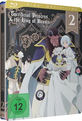 Sacrificial Princess and the King of Beasts - Staffel 1 - Vol.2 - [Blu-ray] - Anime-Film, packende Fortsetzung mit fesselnder Story und eindrucksvoller Animation, freigegeben ab 12 Jahren.