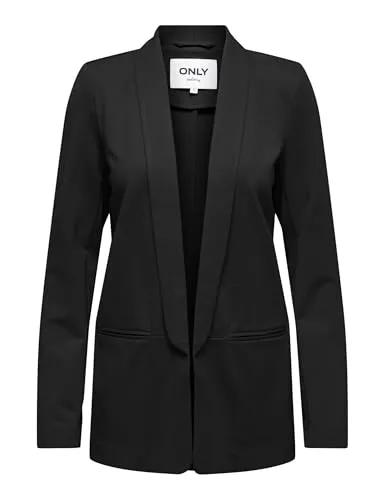 ONLY Onlpoptrash-Elly Life L/S Blazer TLR - Stylischer Blazer von Only für Jugendliche, normal geschnitten mit Reverskragen, ideal für vielfältige Anlässe und kombinierbar für jeden Look.