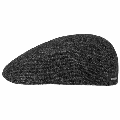 Stetson Schiebermütze Ivy Cap grau 59/L - Caps & Hüte, warme und weiche Ivy Cap aus hochwertiger Materialzusammensetzung für optimalen Tragekomfort.