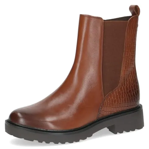 Caprice Stiefelette Leder/Textil - Wanderschuhe mit CAPRICE MEMOTION-Technologie für individuellen Komfort. Warmfutter und Thermo-Sohle machen sie zum idealen Begleiter an kalten Tagen.