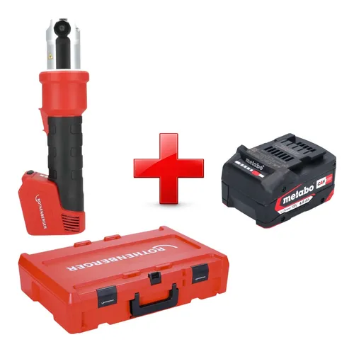 Rothenberger ROMAX NANO Pressmaschine 18 V CAS mit Akku