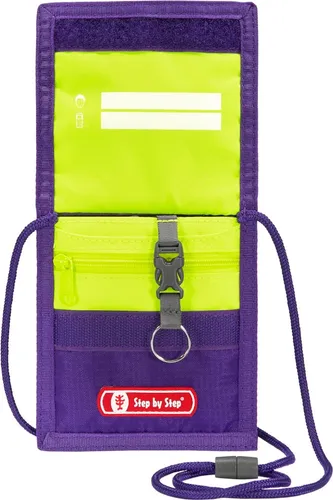 Step by Step Brustbeutel mit Fensterfach, Kleingeldfach in schwarz von Step by Step