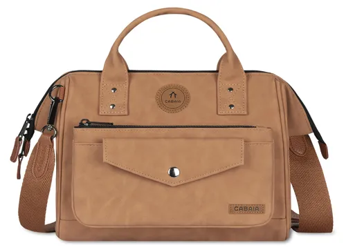 CABAIA Umhängetasche Crossbody M - Stylische Umhängetasche aus 100% recyceltem Nylon, mit auswechselbarer Vortasche und vielseitigem Molle-System für individuelle Anpassung.
