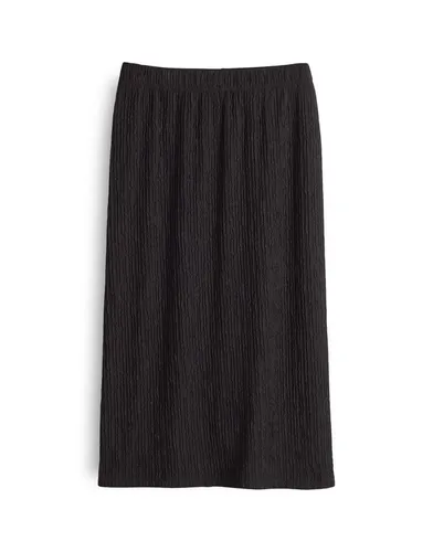 OPUS Damen Midirock | RILASA Structured Bleistiftrock in Crinkle Struktur - Röcke für Damen, zeitloser Bleistiftrock in hochwertiger Crinkle Struktur, ideal für Büro und Freizeit, kombiniert Chic und Komfort.