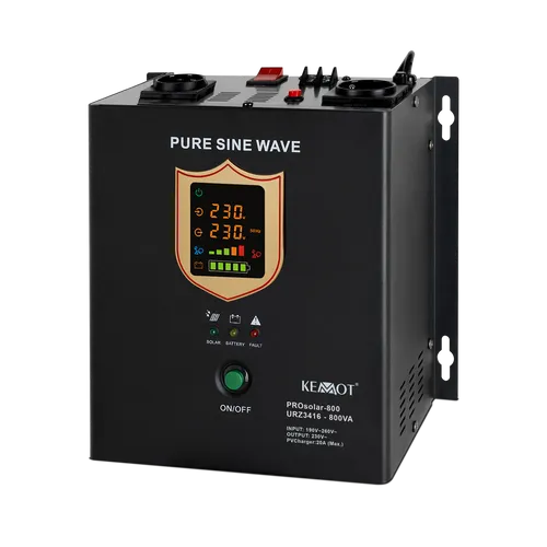 Przetwornica solarna naścienna ( inwerter )  KEMOT PROsolar-800  ( 5901890019095
