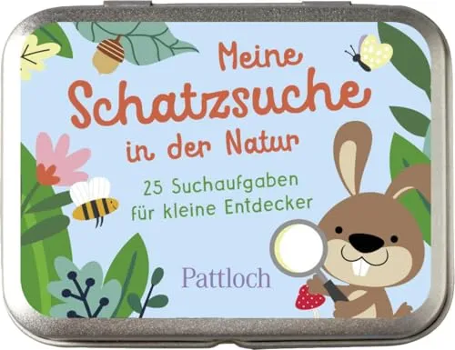 Meine Schatzsuche in der Natur: 25 Suchaufgaben für kleine Entdecker | Beschäftigungsideen für Spaziergänge in der Natur mit Kindern ab 4 Jahren