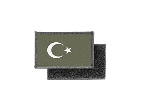 Aufnäher / Aufbügler, Camo, Camouflage, Flagge der Türkei