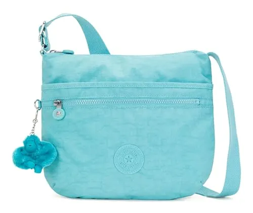 Kipling ARTO Mittelgroße Umhängetasche, Deepest Aqua (Blau) in grün von Kipling