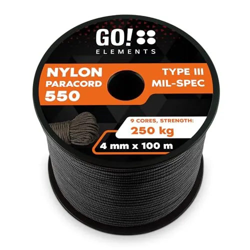 GO!elements 100m Paracord Seil von GO!elements
