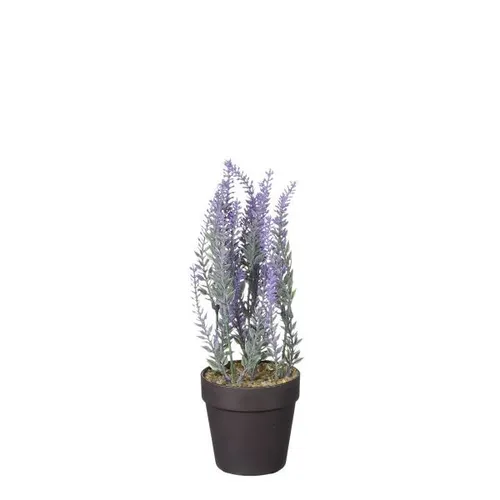 Mica künstlicher Lavendel im Topf violett 24 x 10 cm Dekoblumen