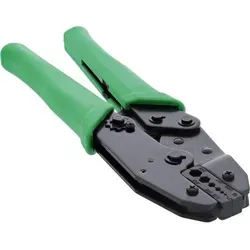 InLine Crimpzange Koax HT-336G - Präzise Crimpzange für RG 58, 59, 62, 174, WBC 110, 195, 200, 240, ideal für professionelle Kabelinstallationen