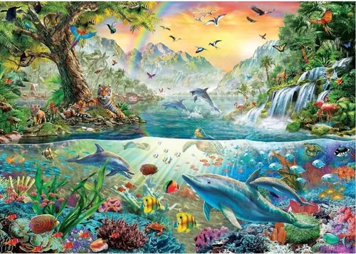 ART PUZZLE Utopia 2000 Teile Puzzle - Hochwertiges 2000 Teile Puzzle von ART PUZZLE. Mit einem besonderen Service: Fehlende Teile können nachbestellt werden, sofern die Chargennummer dokumentiert ist. Größe: ca. 96 x 68 cm.