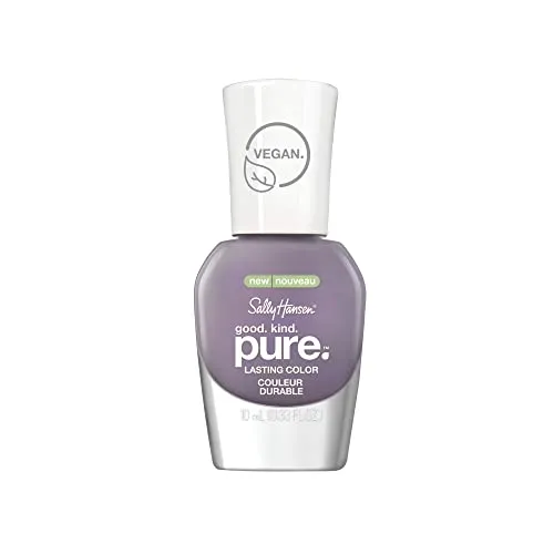 Sally Hansen Good Kind Pure Color vegan, glänzend Nagellack mit Präzisionspinsel, Nr. 341 LAVENDER HAZE, 10 ml