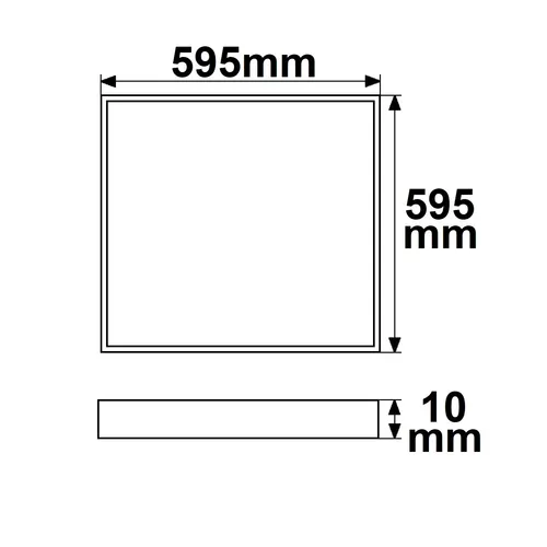 ISOLED Panel Professional Line 600 UGR<19 von ISOLED