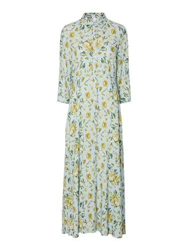 Yassavanna Long Shirt Dress S. Noos von YAS