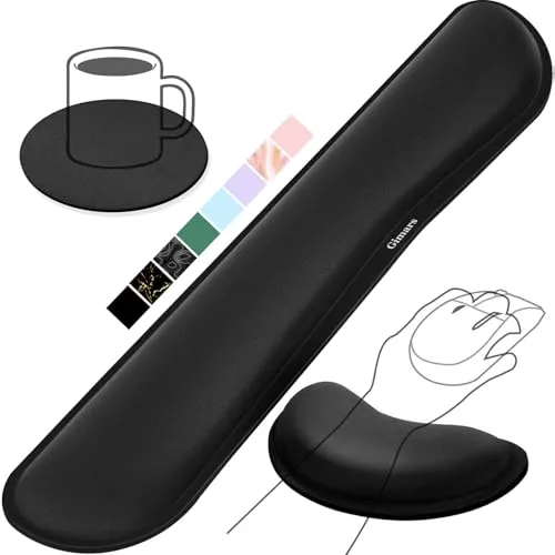 Tastatur- & Maus-Handballenauflage von Gimars