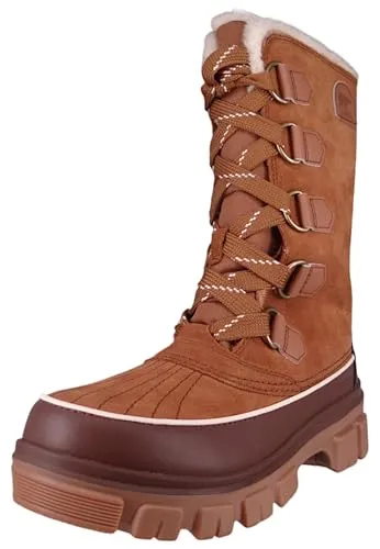 Sorel Women's Torino V Tall Waterproof - Hochwertige Winterschuhe für Damen - Wasserdichte Winterstiefel in Braun, isolierend und ideal für Freizeitaktivitäten. Perfekt für kalte Tage und Outdoor-Abenteuer!