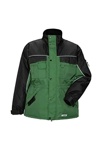 Winterjacke DUST 3317 - farngrün/schwarz, Größe XL - Funktionsjacke für optimalen Wetter- und Kälteschutz, ideal für Outdoor-Aktivitäten in der kalten Jahreszeit.