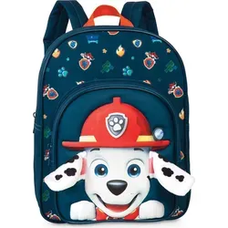 Fabrizio Paw Patrol Kindergartenrucksack Marshall für Jungen - Blau - Farbenfroher Rucksack mit Marshall-Motiv für Kindergarten und Freizeit. Mit verstellbaren Schultergurten und ausreichend Stauraum für Snacks und Spielzeug – perfekt für kleine Paw Patrol Fans!