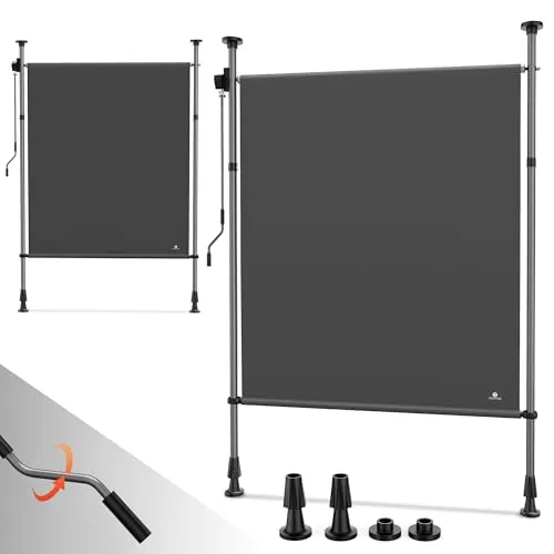 Strattore Klemmmarkise Senkrechtmarkise 150x310 cm