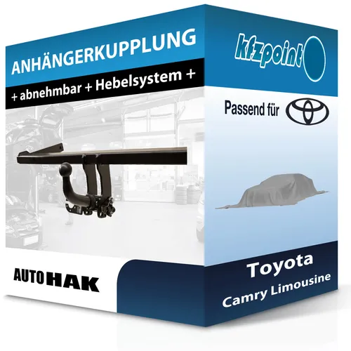 Produktbild Abnehmbare Auto Hak Anhängerkupplung für Toyota Camry Limousine 01-05
