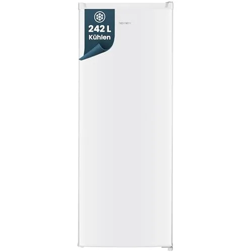 homeX Kühlschrank CS2422E-W, geräumig und leise von homeX
