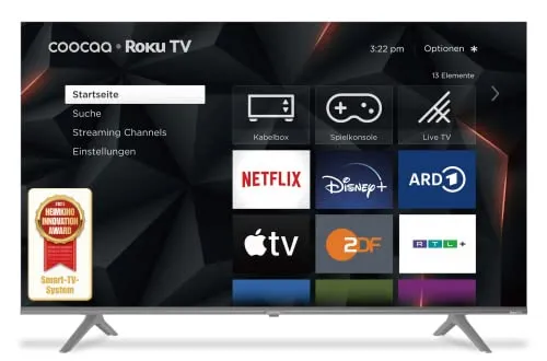 coocaa 55R5G ROKU LED-TV 55 Zoll