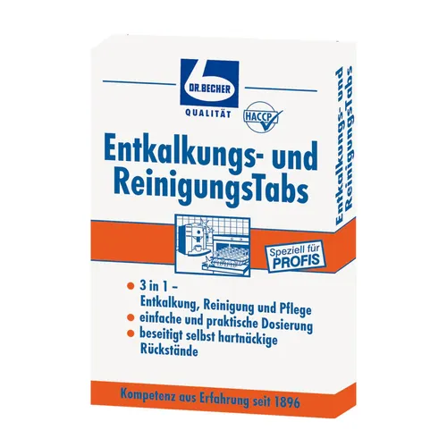 Dr. Becher Entkalkungs- und Reinigungs Tabs