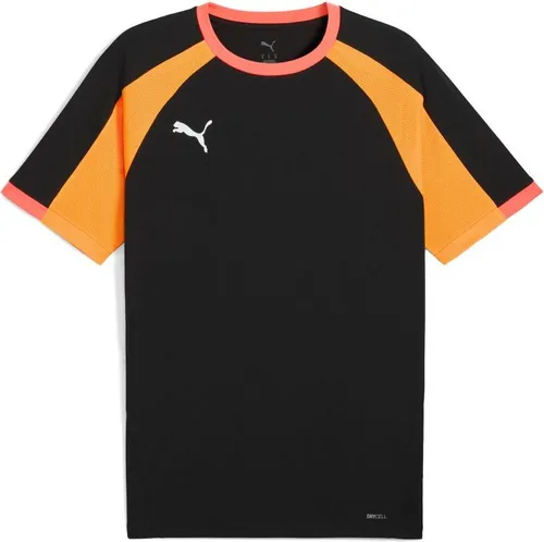Puma IndividualLIGA Trikot Kinder schwarz orange Gr 128