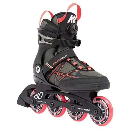 K2 Skates Damen Inline Skates Alexis 80 BOA, Grey von K2