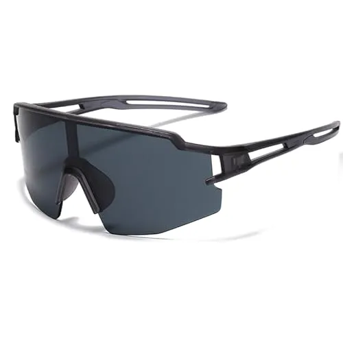 MUSELK Sport Sonnenbrille Herren Damen Fahrradbrille Sunglasses Polarisierte Sonnenbrille für Outdooraktivitäten MTB Rennrad Radfahren Biking Ski Sonnenbrille mit UV400