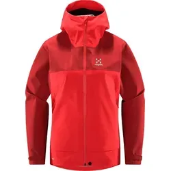 Haglöfs Damen Front Proof Jacket Poppy red/Corrsion XS