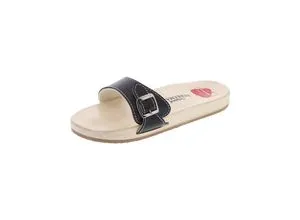 Berkemann Damen Original Sandale Pantoletten, Schwarz 38 2/3 EU - Herrenmode mit Holzsohle und 5-Phasenfußbett für natürliche Fußanatomie, aktivierende Zehengreiferfunktion und schockabsorbierende Zwischensohle für Gelenkentlastung.