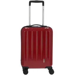 Check In London 2.0 4-Rollen-Kabinentrolley 50 cm - Beere - Koffer mit exklusivem Design, arretierbarem Trolleysystem und 4-Zwillingsrollen für müheloses Reisen. Dehnfalte für 10% mehr Packvolumen.