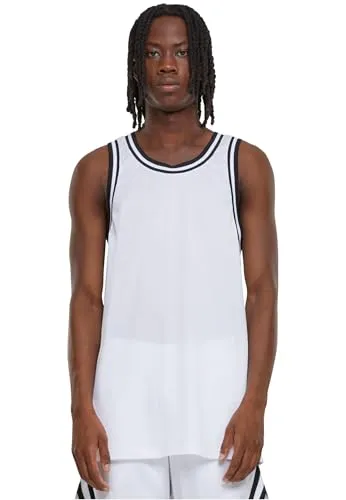 Urban Classics Herren Tank Top Mesh Tanktop, lässiges Tank Top für Männer, Rundhals, Loose Fit, Polyester-Mesh, Größen S - 5XL