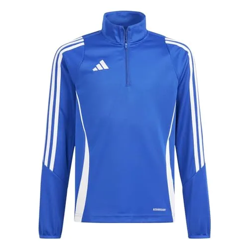 adidas Performance Tiro 24 Trainingsjacke Kids - Fleecepullover für Kinder, aus hochwertigem Polyester gefertigt, bietet optimalen Komfort und Bewegungsfreiheit beim Training.