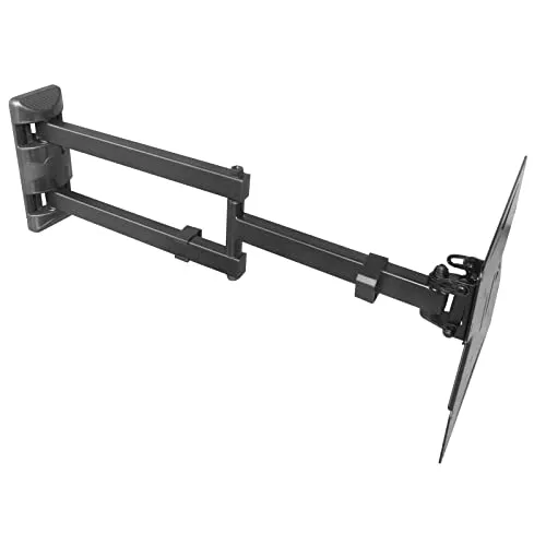 TV Wandhalterung Universal Fernseh Halterung - Schwenkbar Neigbar - Monitor Halter für 3D HD LED LCD - 15'-55' Zoll - VESA 75 100 200x100 200 schwarz Modell: S89B
